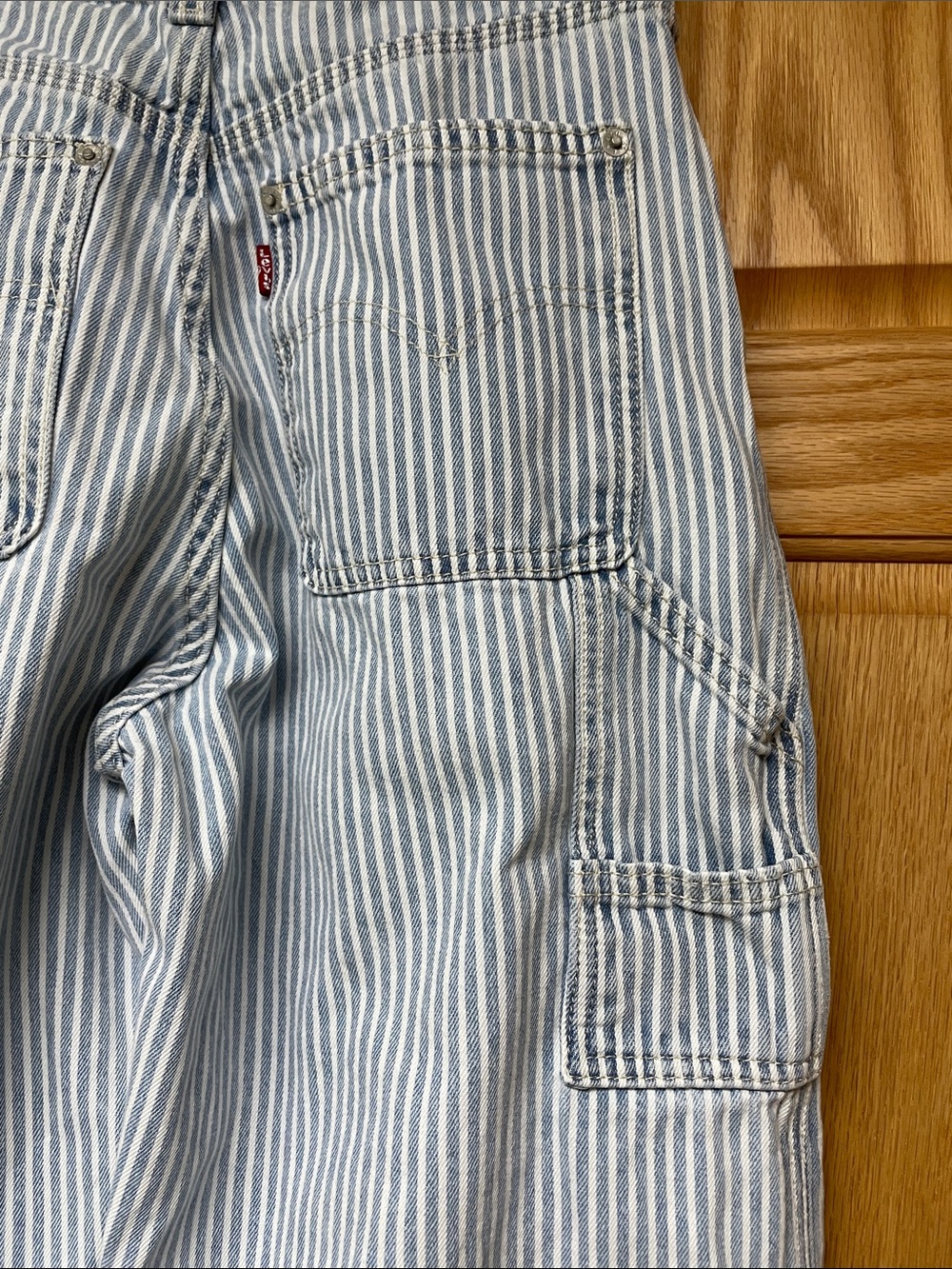 Levi's Cinch Baggy Women's Carpenter Jeans - Size 25 - Picture 7 of 12